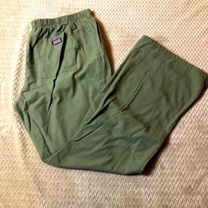 Cherokee Medium Flare Scrub Pants Olive Green